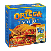 Ortega Taco Kit w/Shells Sauce & Seasoning Mix 12 Ct Left Picture